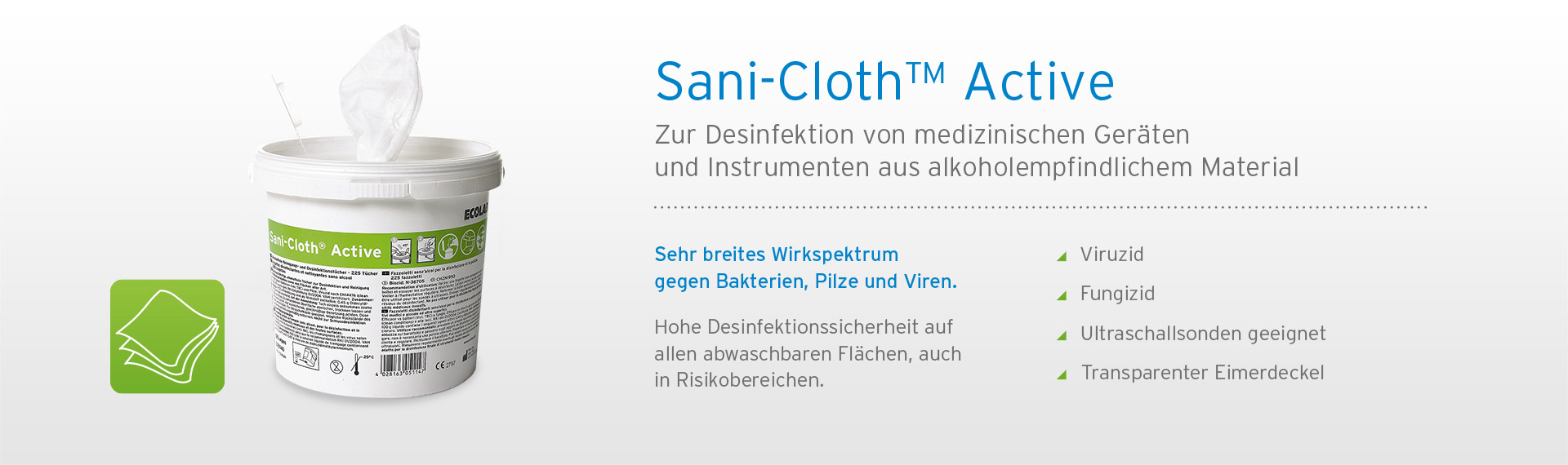 Sani-Cloth Active